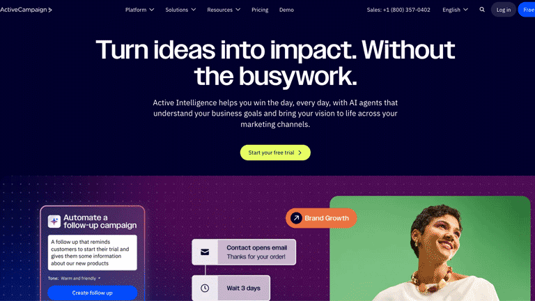ActiveCampaign on flowdir.io