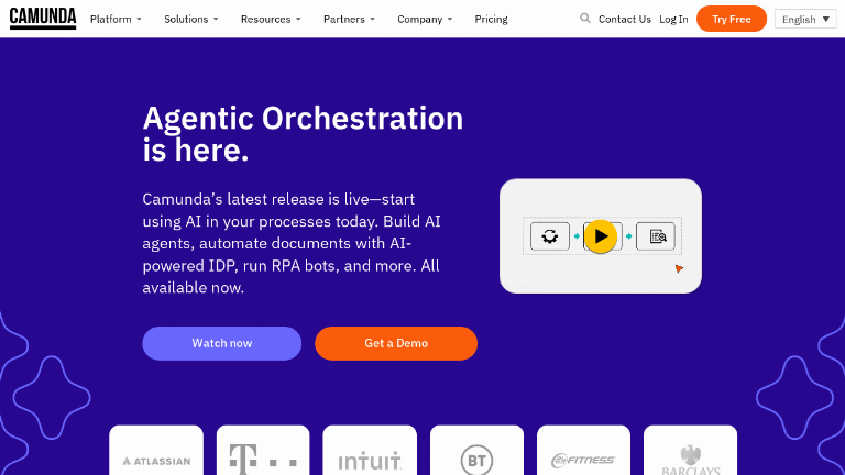 Camunda on flowdir.io