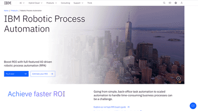 IBM Robotic Process Automation