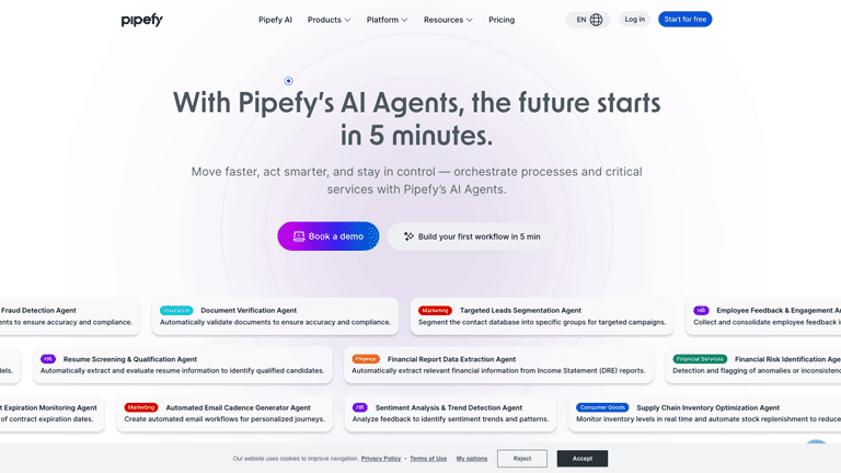 Pipefy on flowdir.io