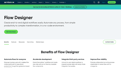 ServiceNow Flow Designer